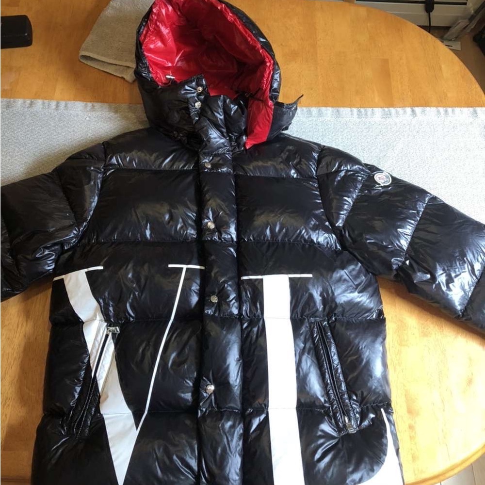 Valentino Moncler Collab Puffer Jacket Designer Coat